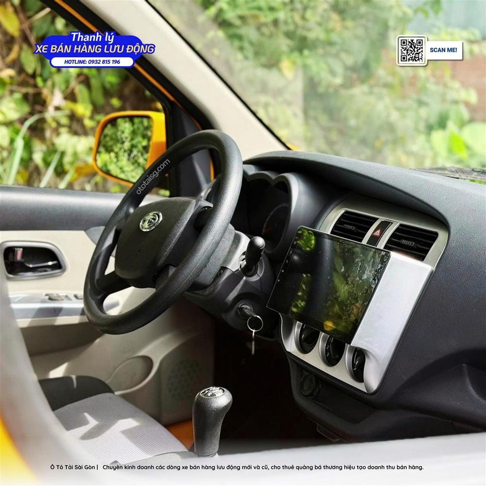 Nội thất xe bán hàng lưu động cũ Tera 100